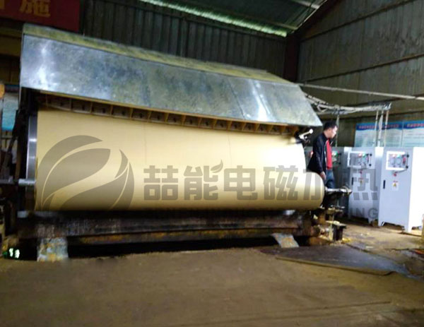 染紙機(jī)選用電磁加熱后發(fā)生了什么？