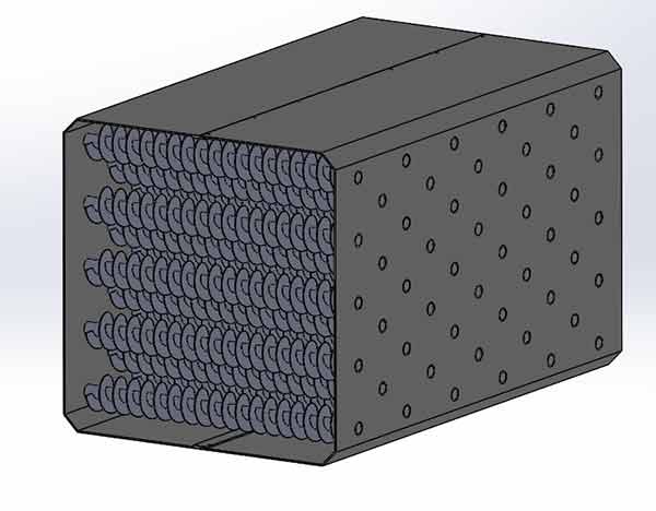 帶螺旋翅發(fā)熱通風(fēng)管