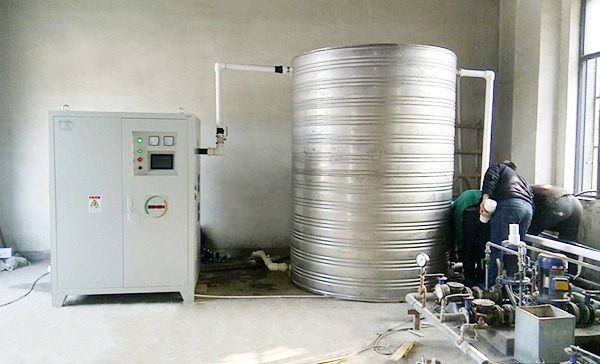 電磁供暖設備現(xiàn)場安裝