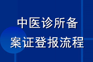 中醫(yī)診所備案證登報(bào)流程